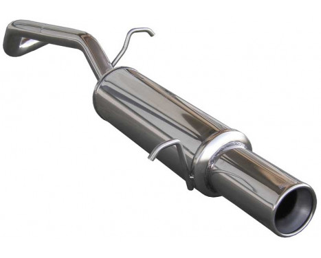 InoxCar exhaust suitable for Volkswagen Polo 9N 1.4 (75/85/100hp) 2001- 102mm, Image 2