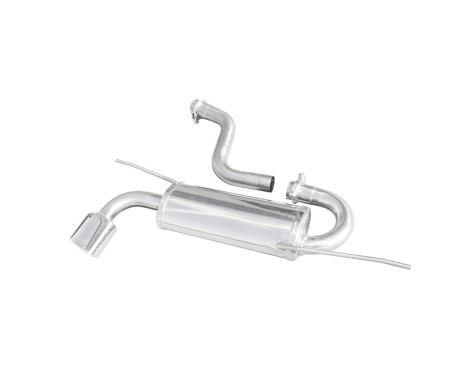 InoxCar exhaust suitable for Volkswagen Scirocco 2.0 TFSi (200hp) 2008- 120x80 Oblique, Image 2
