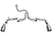 InoxCar exhaust suitable for without silencer Fiat 500 Abarth 1.4T-Jet (135-160hp) 2008- + C