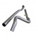 InoxCar mid pipe suitable for Citroën C2 1.6 16v VTS 2003-