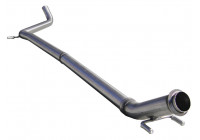 InoxCar mid pipe suitable for Peugeot RCZ 1.6THP (156hp) 2010-