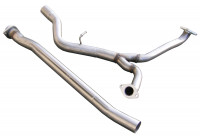 InoxCar mid pipe suitable for Subaru Impreza WRX STi (300hp) 2010- (Ø63.5mm)