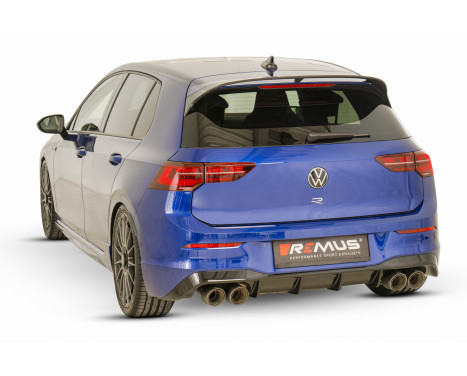 Remus 'GPF-back' Exhaust Muffler VW Golf VIII R 4motion, Image 5