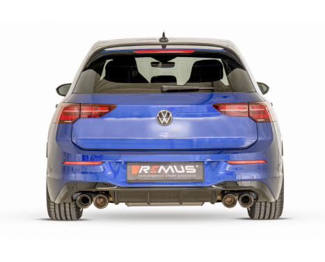 Remus 'GPF-back' Exhaust Muffler VW Golf VIII R 4motion, Image 6