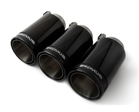 Remus cat-back system fits Honda Civic Type-R FK8 (Black Chrome), Image 5