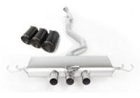 Remus cat-back system fits Honda Civic Type-R FK8 (Black Chrome)