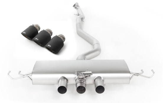 Remus cat-back system fits Honda Civic Type-R FK8 (Carbon end tips)