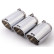 Remus cat-back system Honda Civic Type-R FK8 (Chrome end tips), Thumbnail 5