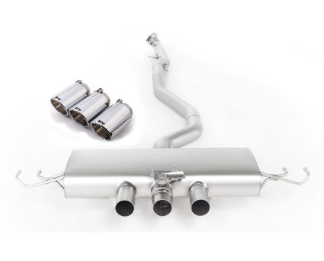 Remus cat-back system Honda Civic Type-R FK8 (Chrome end tips)