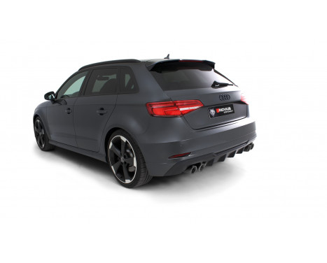 Remus double sports exhaust Audi S3 Sportback (8V) - Carbon Oval, Image 5