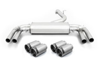 Remus double sports exhaust Audi S3 Sportback (8V) - Silver Carbon