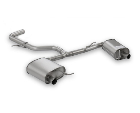 Remus End silencer set L + R suitable for Seat Leon Cupra ST 300 - Chrome, Image 2