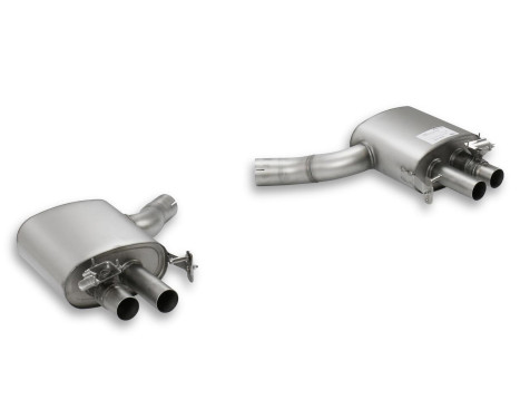 Remus Exhaust Muffler suitable for (Axle-Back System) Audi RS4/RS5 - Carbon Oval, Image 2