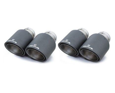 Remus Exhaust Muffler suitable for (Axle-Back System) Audi RS4/RS5 - Carbon, Image 2