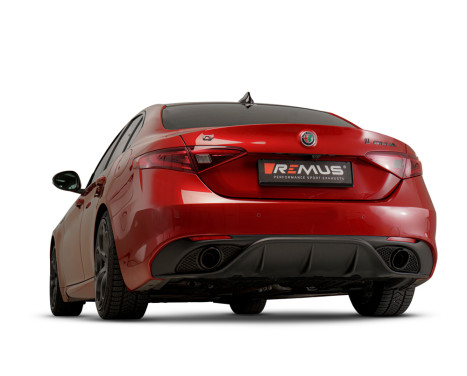 Remus exhaust suitable for Alfa Romeo Giulia Veloce, Image 2