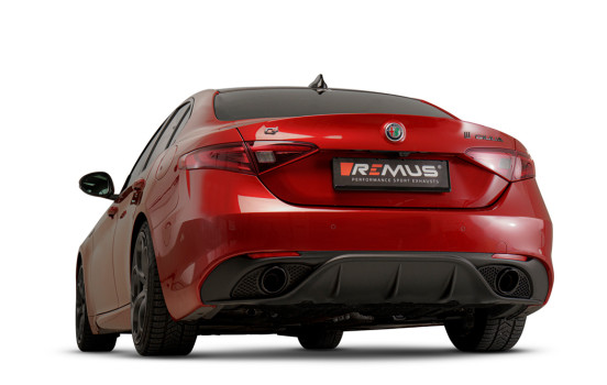 Remus exhaust suitable for Alfa Romeo Giulia Veloce, Image 2