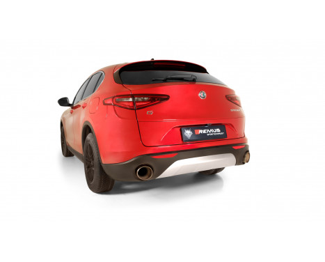 Remus exhaust suitable for Alfa-Romeo Stelvio (Axle-Back) 2.0 T Multi-Air, Image 2