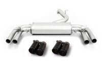 Remus exhaust suitable for Audi S3 Sportback (8V) - Black Chrome