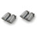 Remus exhaust suitable for Audi S3 Sportback (8V) - Chrome Angled, Thumbnail 6