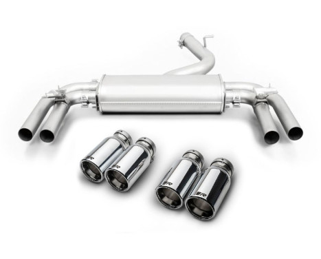 Remus exhaust suitable for Audi S3 Sportback (8V) - Chrome