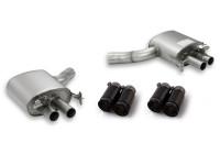 Remus exhaust suitable for (Axle-Back System) Audi RS4/RS5 - Black Chrome
