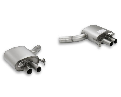 Remus exhaust suitable for (Axle-Back System) Audi RS4/RS5 - Chrome, Image 2