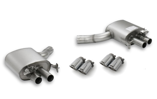Remus exhaust suitable for (Axle-Back System) Audi RS4/RS5 - Chrome