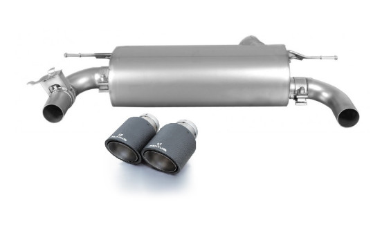 Remus exhaust suitable for (Axle-Back System) BMW LCi 340i/440i Carbon/Titanium