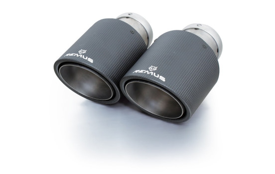 Remus exhaust suitable for (Axle-Back System) BMW LCi 340i/440i Carbon/Titanium, Image 4