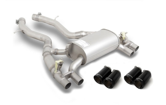 Remus exhaust suitable for BMW M2 Competition (F87) 2018+ Black Chrome
