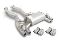 Remus exhaust suitable for BMW M2 Competition (F87) 2018+ Chrome / Angled