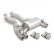 Remus exhaust suitable for BMW M2 Competition (F87) 2018+ Chrome / Angled