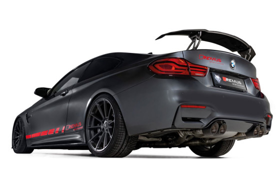 Remus exhaust suitable for BMW M4 Competition F82 LCI Coupé 'Silver', Image 4