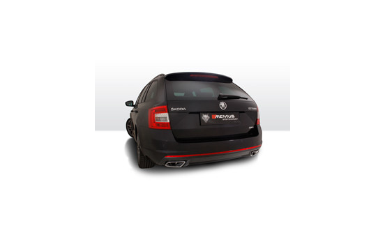 Remus exhaust suitable for (cat-back) suitable for L+R Skoda Octavia RS Sedan/Station (type 5E), Image 4