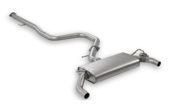 Remus exhaust suitable for cat-back system Hyundai i30 N Performance - Chrome Angled, Image 2