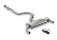Remus exhaust suitable for cat-back system Hyundai i30 N Performance - Chrome Angled