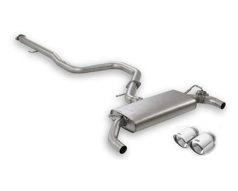 Remus exhaust suitable for cat-back system Hyundai i30 N Performance - Chrome