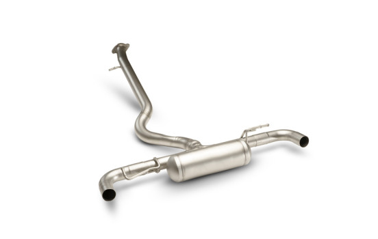 Remus exhaust suitable for (GPF-back) Toyota Yaris GR (G16E) 1.6 Turbo - Black Chrome, Image 2