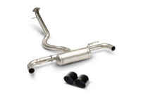 Remus exhaust suitable for (GPF-back) Toyota Yaris GR (G16E) 1.6 Turbo - Black Chrome