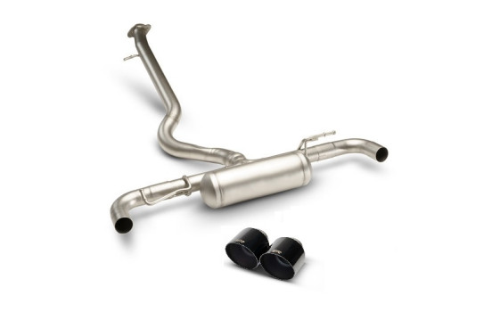 Remus exhaust suitable for (GPF-back) Toyota Yaris GR (G16E) 1.6 Turbo - Black Chrome