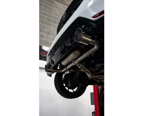 Remus exhaust suitable for (GPF-back) Toyota Yaris GR (G16E) 1.6 Turbo - Chrome 102mm, Image 5