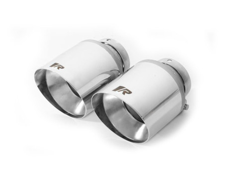 Remus exhaust suitable for (GPF-back) Toyota Yaris GR (G16E) 1.6 Turbo - Chrome 102mm, Image 7