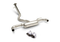 Remus exhaust suitable for (GPF-back) Toyota Yaris GR (G16E) 1.6 Turbo - Chrome 115mm