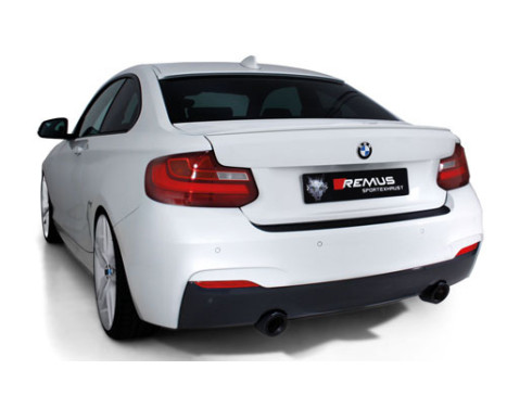 Remus exhaust suitable for L+R BMW M140i(X) / M240i(X) Black Chrome, Image 3