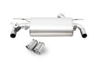 Remus exhaust suitable for L+R BMW M140i(X) / M240i(X) Chrome end tips - Sharp