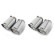 Remus exhaust suitable for L+R BMW M3/M4 (type F80,F82) - Chrome Sharp