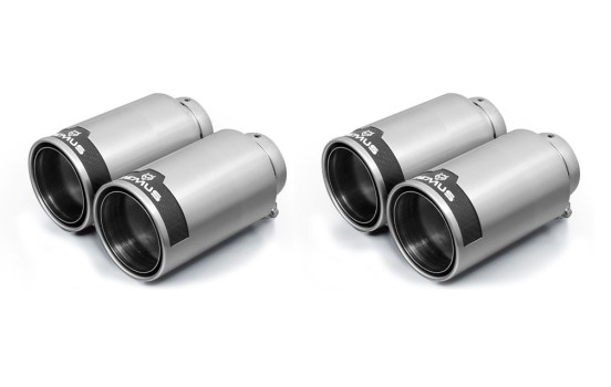 Remus exhaust suitable for L+R BMW M3/M4 (type F80,F82) - Silver / Carbon, Image 4