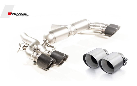 Remus exhaust suitable for L+R BMW M5 F90 (Competition) 'Carbon'