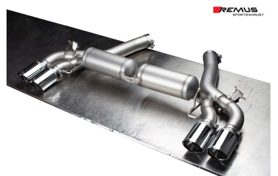 Remus exhaust suitable for L+R BMW M5 F90 (Competition) 'Silver'
