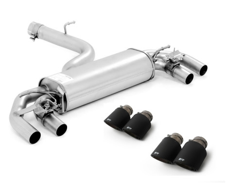 Remus exhaust suitable for L+R Volkswagen Golf VII R (facelift 2017+) - Carbon
